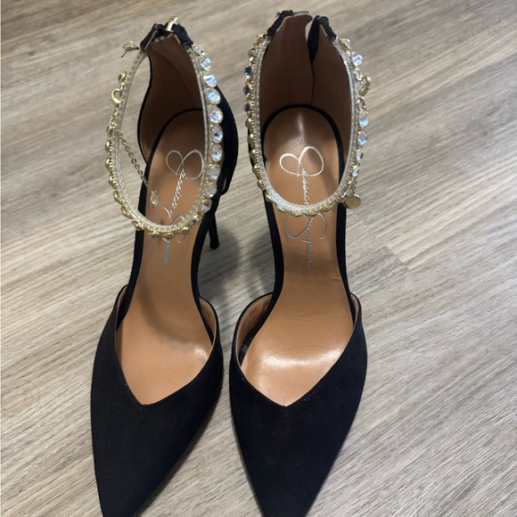 Jessica Simpson Black Heels - Picture 2 of 6